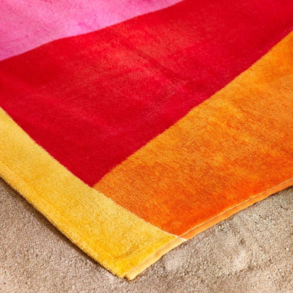 Catherine Lansfield Hello Summer 100% Cotton Beach Towel, Multi