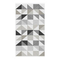 Fusion Hendra Geometric Jacquard 100% Cotton 550gsm Hand Towel