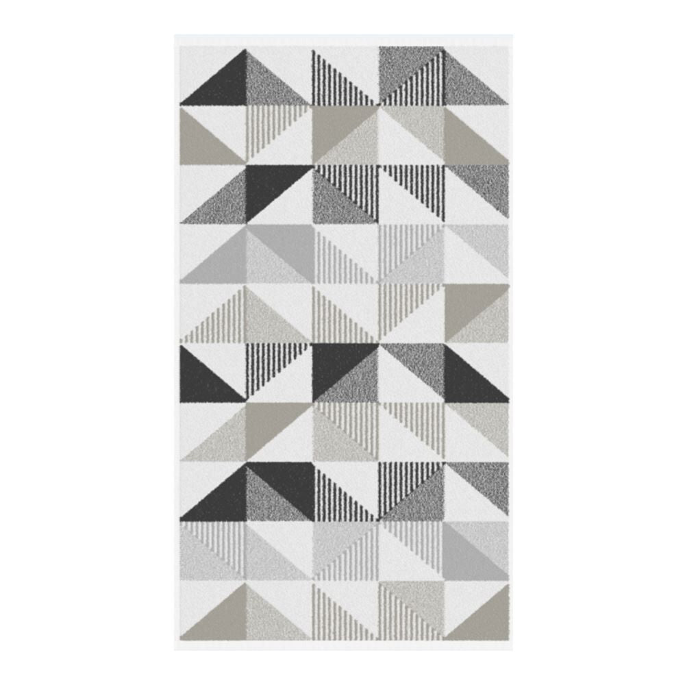 Fusion Hendra Geometric Jacquard 100% Cotton 550gsm Hand Towel