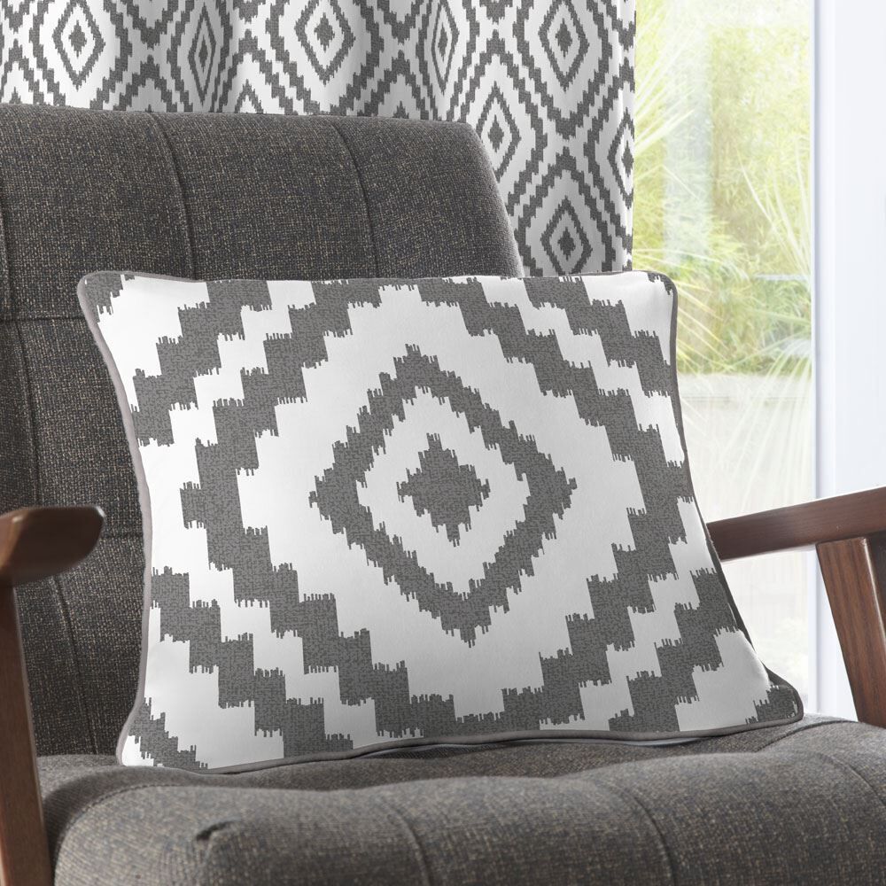 Fusion Navaho Geometric Print 100% Cotton Filled Cushion
