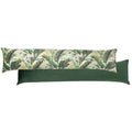 Wylder Tropics Manyara Leaves Print Velvet Draught Excluder, Multi