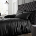 Catherine Lansfield Silky Soft Satin Duvet Cover Set