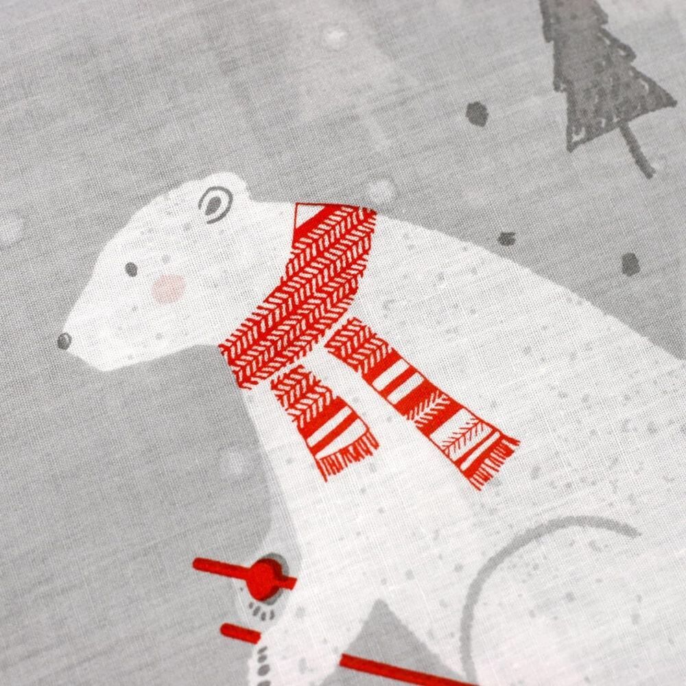 Bedlam Merry Christmas Polar Bears Easy Care Duvet Cover Set