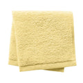 Linens Limited 100% Turkish Cotton Face Cloth, Lemon