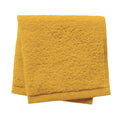 Linens Limited 100% Turkish Cotton Face Cloth, Ochre
