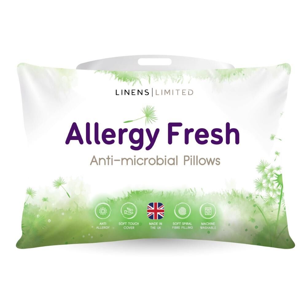 Linens Limited Allergy Fresh Anti Allergy Hollowfibre Pillows