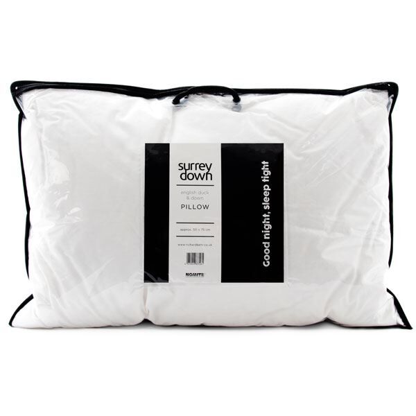 Surrey Down Home White Duck Down Pillows