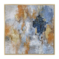 Scatter Box Stromboli Contemporary Abstract Framed Hand Painted Print Canvas Wall Art