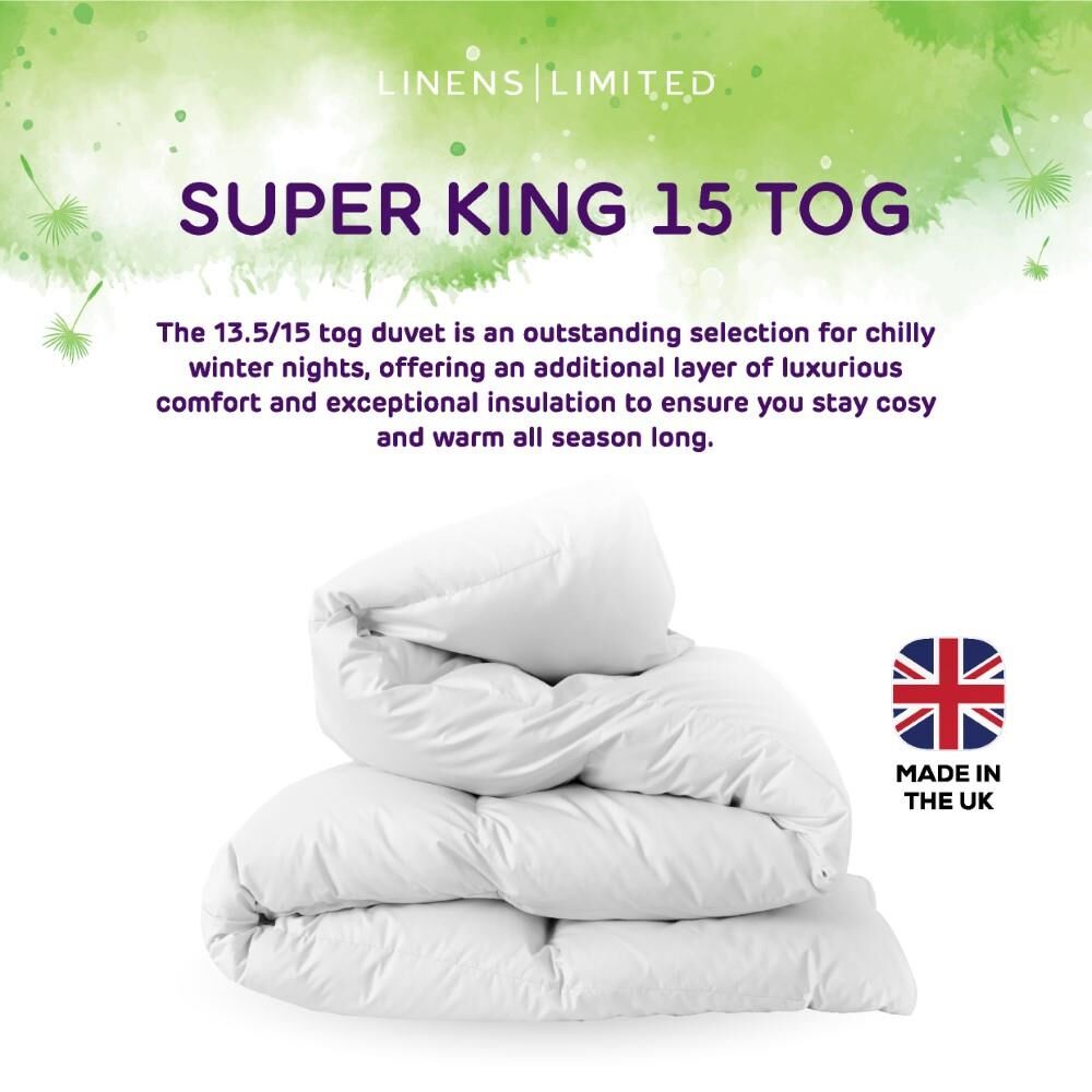 Linens Limited Allergy Fresh Anti Allergy Hollowfibre Duvet