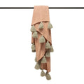 Furn Romily Pom Pom Tasselled Throw, 130 x 180 Cm
