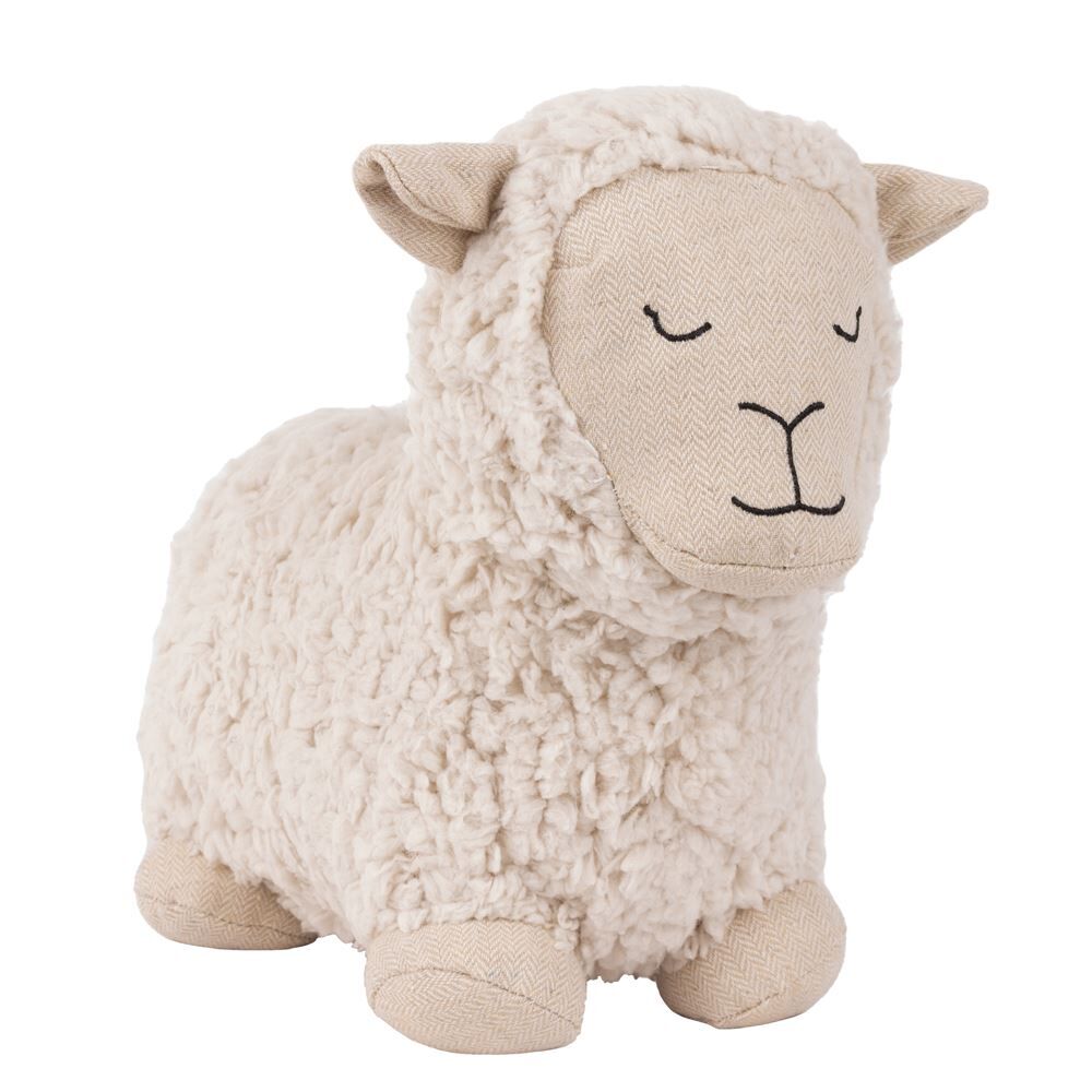 Paoletti Sheep Heavy Weight Door Stop, White