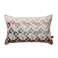 Scatter Box Puzzle Cut Velvet Feather Filled Cushion