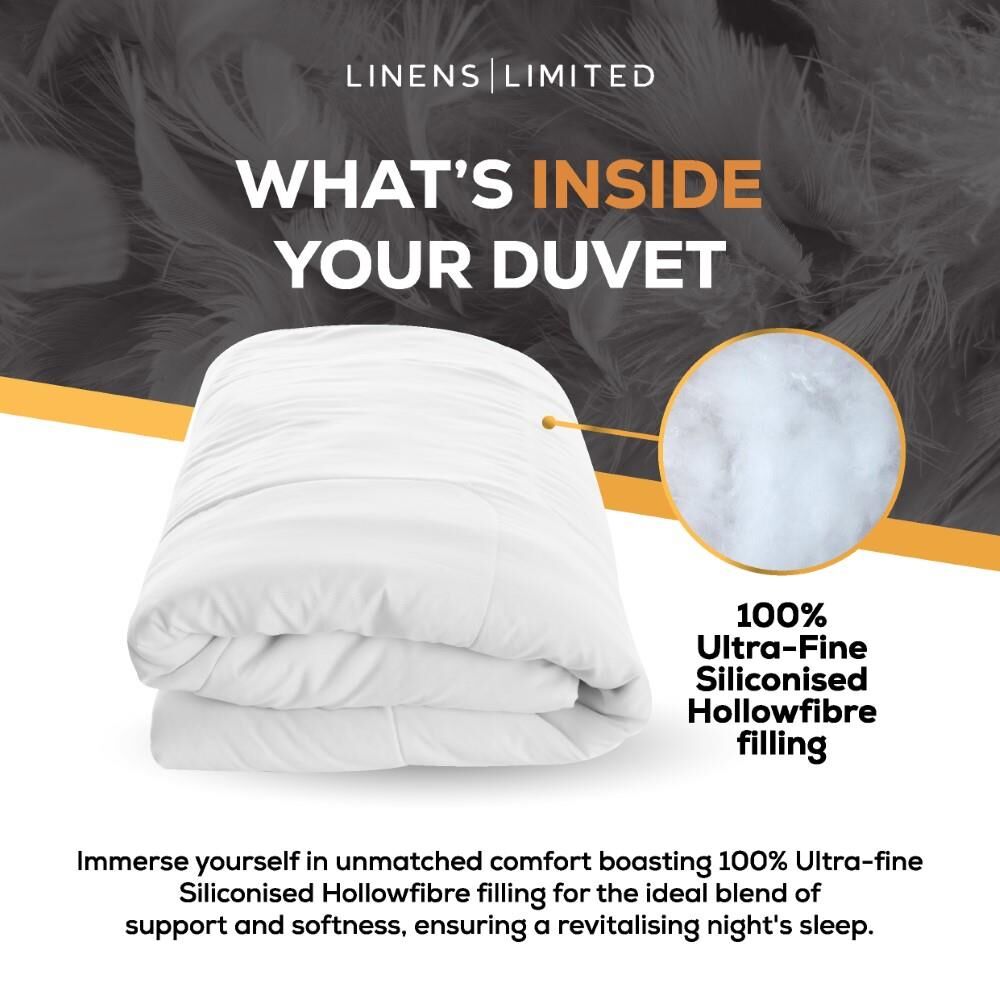 Linens Limited Luxurious Feels Like Down Microfibre Duvet