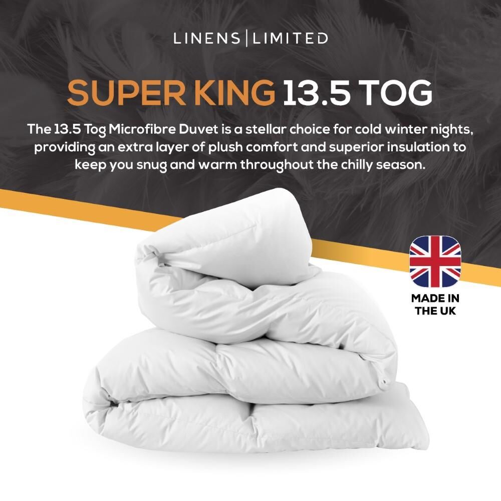 Linens Limited Luxurious Feels Like Down Microfibre Duvet