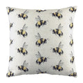 Evans Lichfield Bee You Multi Watercolour Print Cushion Cover, White, 43 x 43 Cm